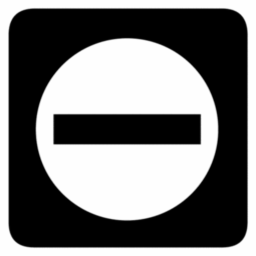 Pictographs no entry inv icon 256x256