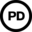 Licenses cc pd public domain icon 32x32