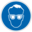Pictogram din eye protection icon 32x32