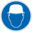 Pictogram din head protection icon 32x32