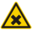 Pictogram din noxious or irritating materials icon 32x32