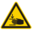 Pictogram din rish of hand injury icon 32x32
