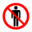 Pictograms aem no admittance icon 32x32