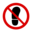 Pictograms aem no step icon 32x32