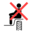 Pictograms aem no riders icon 32x32