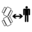 Pictograms aem keep safe distance away from pivot articulation area icon 32x32