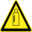 Pictograms hazard signs icon 32x32