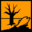 Pictograms hazard signs danger for environment icon 32x32