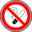 Pictograms prohibition icon 32x32