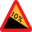 Pictograms road signs downward gradient roadsign icon 32x32