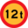 Pictograms road signs sign icon 32x32