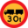 Pictograms road signs truck sign icon 32x32