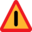 Pictograms road signs other dangers sign icon 32x32