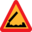 Pictograms road signs retractable bridge roadsign icon 32x32