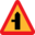 Pictograms road signs roadlayout sign icon 32x32