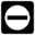 Pictographs no entry inv icon 32x32