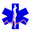 Pictographs paramedic cross icon 32x32