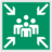 Pictogram din meeting point icon 48x48