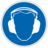 Pictogram din ear protection icon 48x48