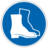 Pictogram din foot protection icon 48x48