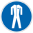 Pictogram din body protection icon 48x48
