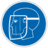 Pictogram din face protection icon 48x48