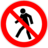 Pictogram din pedestrians icon 48x48
