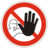 Pictogram din admittance icon 48x48