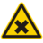 Pictogram din noxious or irritating materials icon 48x48