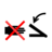 Pictograms aem never reach into pinch pivot area icon 48x48