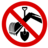 Pictograms aem prohibition of digging icon 48x48