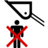 Pictograms aem do not stand under raised bucket icon 48x48
