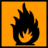 Pictograms hazard signs xtremely flammable icon 48x48