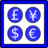 Pictograms money exchange icon 48x48