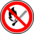 Pictograms prohibition fire icon 48x48