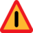 Pictograms road signs other dangers sign icon 48x48