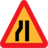 Pictograms road signs roadlayout sign icon 48x48