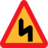 Pictograms road signs swedish roadsign icon 48x48