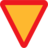 Pictograms road signs yield roadsign icon 48x48