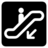 Pictographs escalator down inv icon 48x48