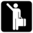 Pictographs hailing cab inv icon 48x48