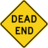 Road sign us dead end icon 48x48