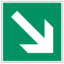 Pictogram din direction down right icon 64x64