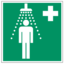 Pictogram din safety shower icon 64x64