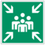 Pictogram din meeting point icon 64x64