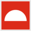 Pictogram din facilities fight against fire icon 64x64