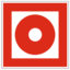 Pictogram din fire indicator icon 64x64