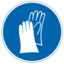 Pictogram din hand protection icon 64x64