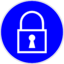 Pictogram din use lock icon 64x64