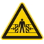 Pictogram din danger of crushing icon 64x64